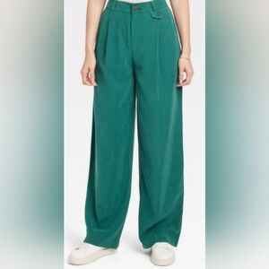 A New Day Teal Wide-Leg Pants